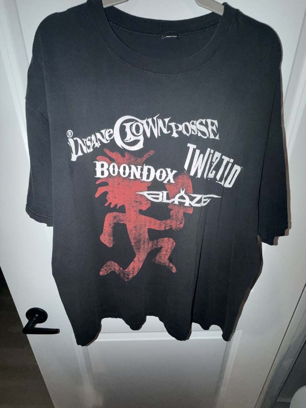 Psychopathic Records Insane Clown Posse Boondox Twiztid T-Shirt Black Fader